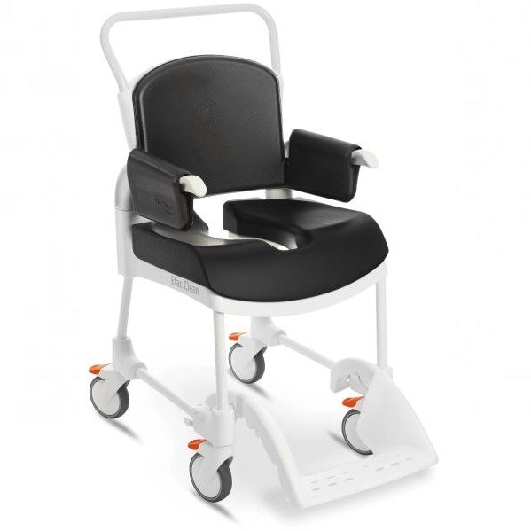 Clean Comfort Dusch und Toiletten Rollstuhl